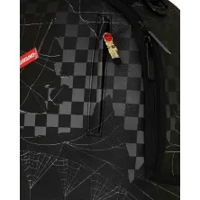 Mochila Sprayground Spider Web negra foto detalle 1