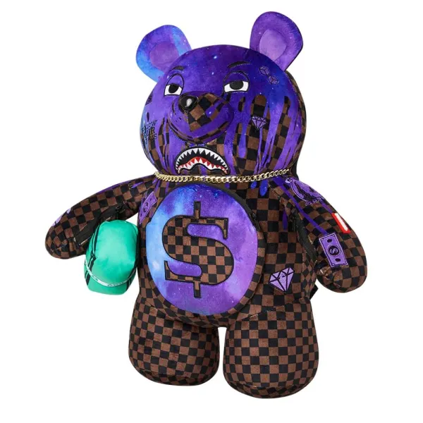 Mochila de Oso Sprayground Lost in Space - foto lateral