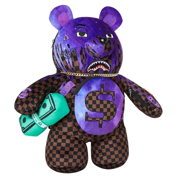 Mochila de Oso Sprayground Lost in Space - foto lateral 2
