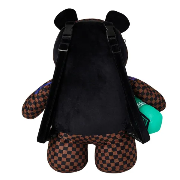 Mochila de Oso Sprayground Lost in Space - foto trasera