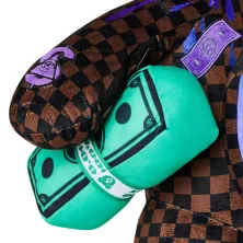 Mochila de Oso Sprayground Lost in Space - foto fajo billetes