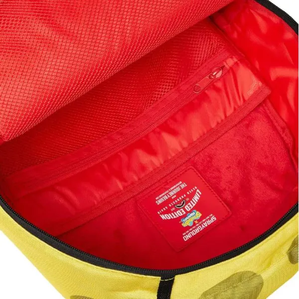 Mochila Sprayground Bob Esponja Removable Eyes interior