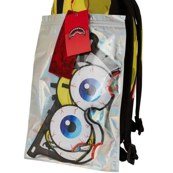 Mochila Sprayground Bob Esponja Removable Eyes ojos removibles