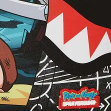 Sprayground Rick and Morty Reveal detalle 2