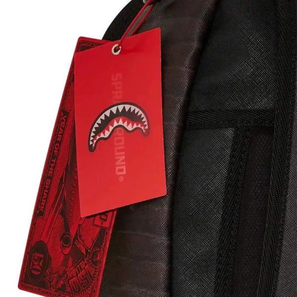 Mochila Sprayground Pink Panther Caught Sneaking - foto etiqueta
