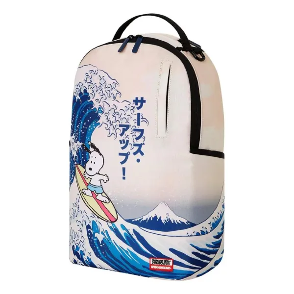Mochila Sprayground Snoopy Surfing Hokusai
