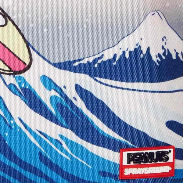 Mochila Sprayground Snoopy Surfing Hokusai