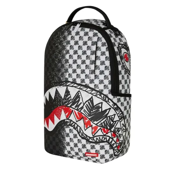 Sprayground Mix and Match Scribble mochila DLX, lateral 1