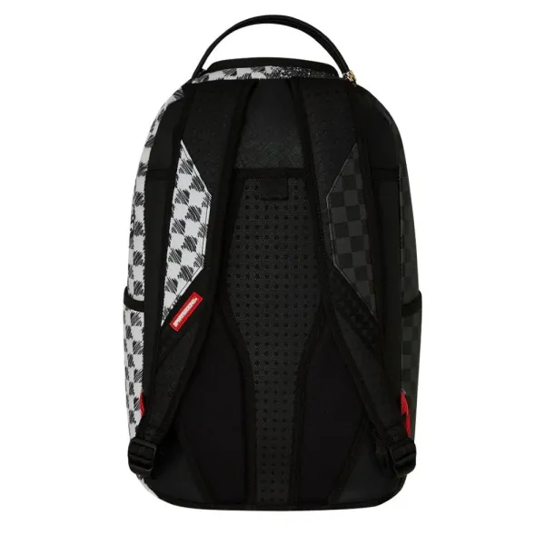 Sprayground Mix and Match Scribble mochila DLX, trasera