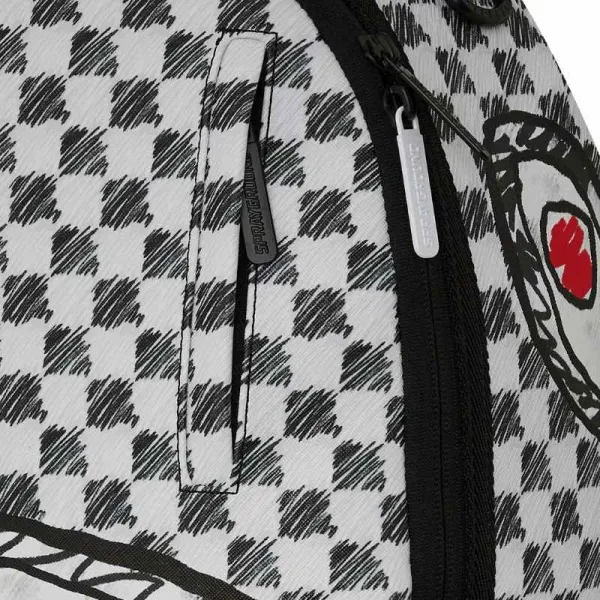 Sprayground Mix and Match Scribble mochila DLX, detalle