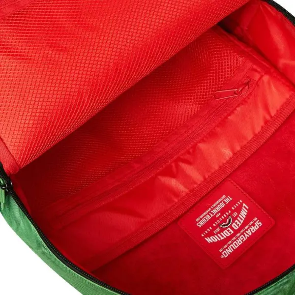 Mochila Sprayground 90S Nick Slime Drip foto interior