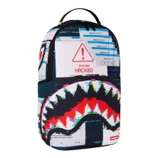 Sprayground Hacked Shark mochila foto lateral