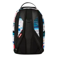 Sprayground Hacked Shark mochila foto parte traseta