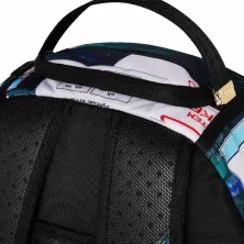 Sprayground Hacked Shark mochila foto asa