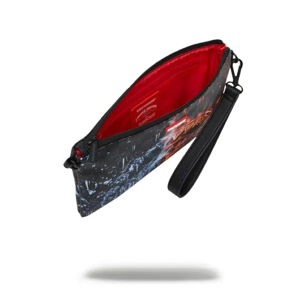 Bolso de mano Sprayground Fire Ice Shark foto interior
