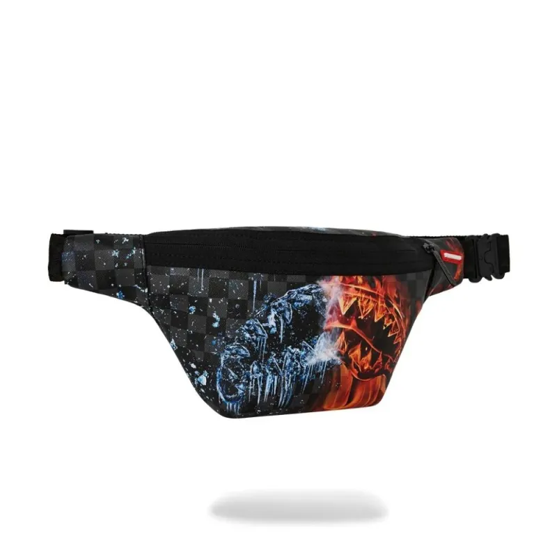 Bandolera Sprayground Fire & Ice Shark Crossbody
