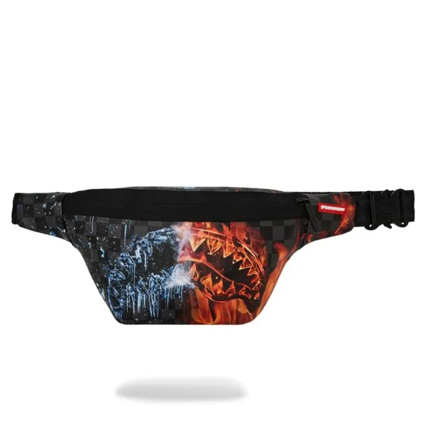 Bandolera Sprayground Fire & Ice Shark Crossbody