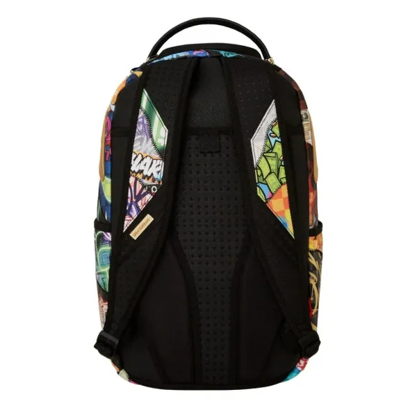 Sprayground 15 Years Gold and Spliced foto parte trasera