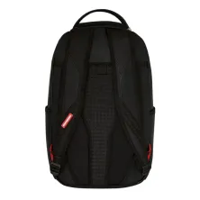 Sprayground Fly Knit Mouth mochila negra foto trasera