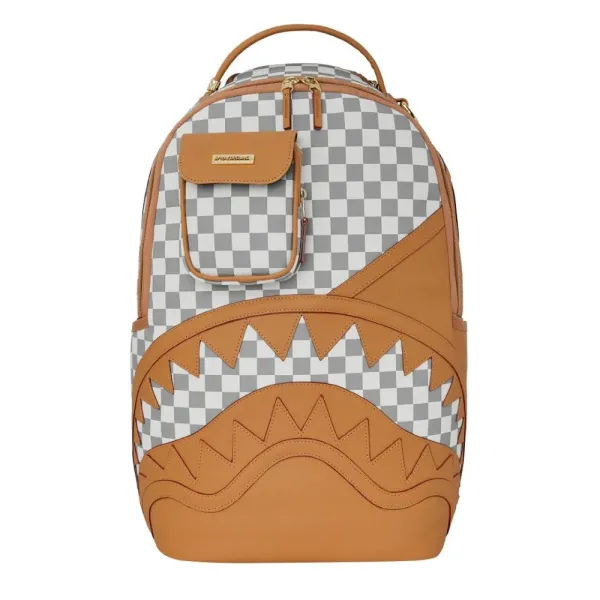 Mochila Sprayground House of Cream Check DLX