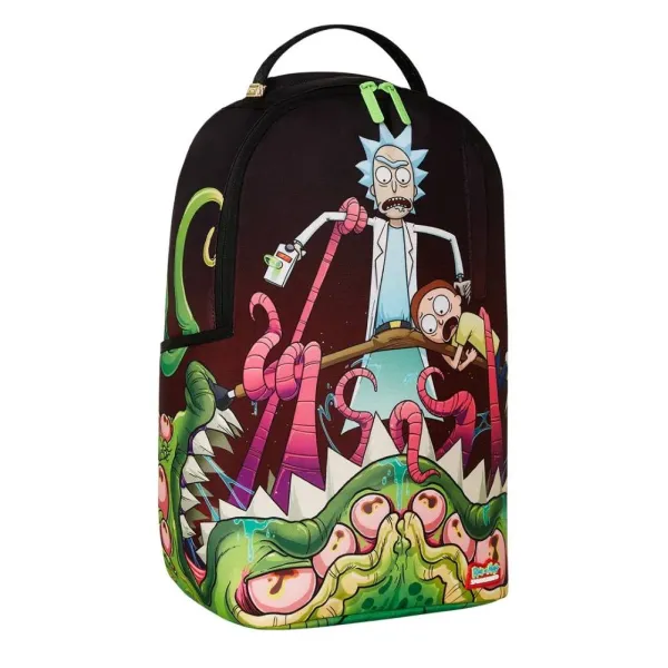 Sprayground Rick and Morty Alien Mouth lateral 2