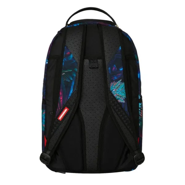 Sprayground Magenta Neon Jungle trasera