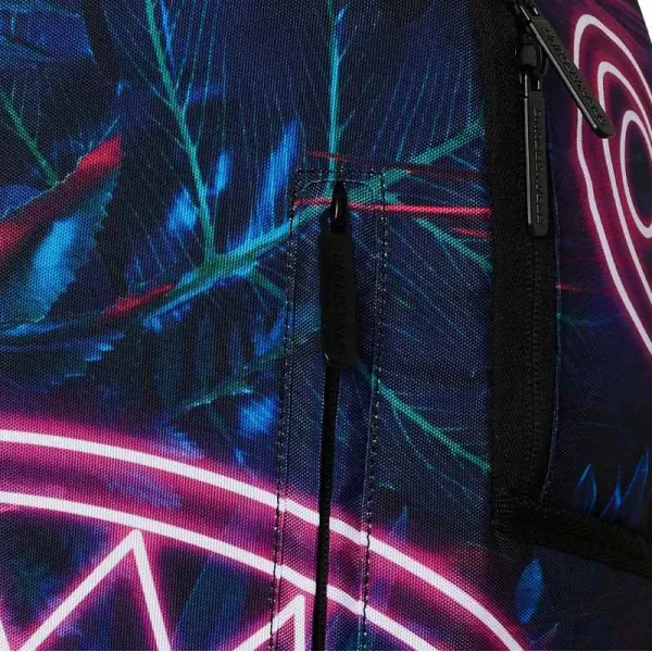 Sprayground Magenta Neon Jungle detalle