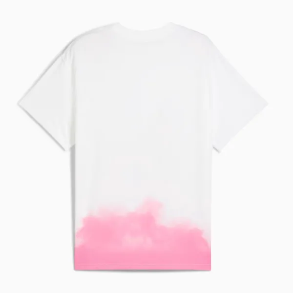 Camiseta Unisex Blanca Puma Shooting Stars, trasera