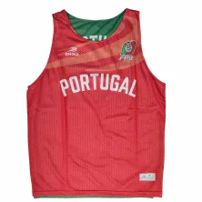 Camiseta de entrenamiento reversible selección portuguesa baloncesto