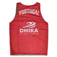 Camiseta de entrenamiento reversible selección portuguesa baloncesto espalda