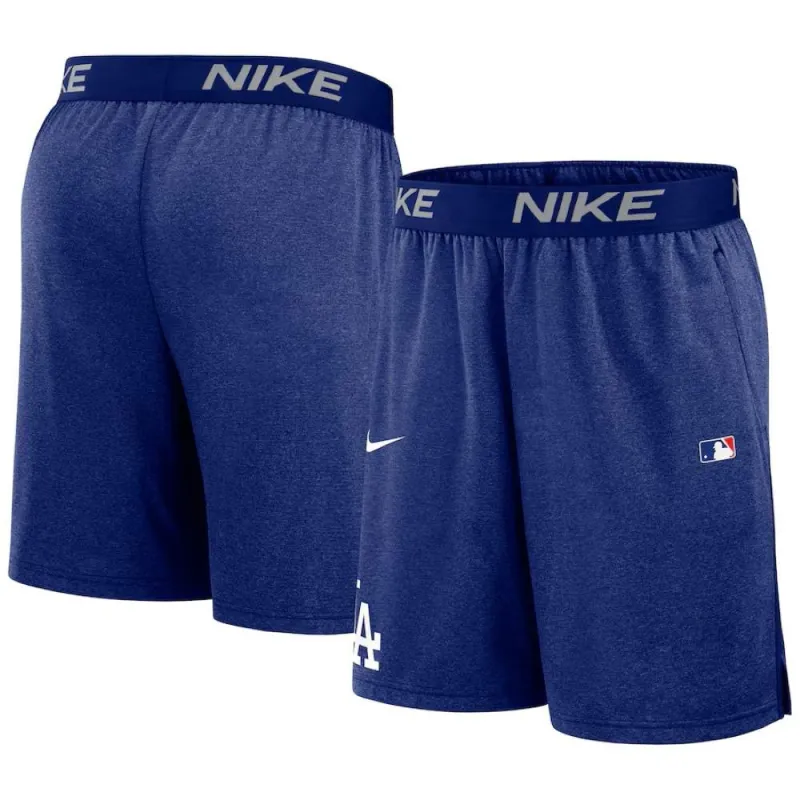 Short Dodgers Authentic Collection Practice azul de Nike