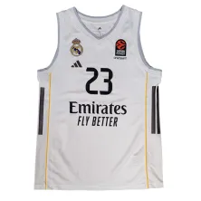 Camiseta Sergio Llull Real Madrid replica temporada 2025-26 blanca