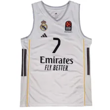 Camiseta Facundo Campazzo Real Madrid Baloncesto Primera Equipación Adidas 2025-26 blanca
