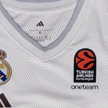 Camiseta Facundo Campazzo Real Madrid Baloncesto Primera Equipación Adidas 2025-26 blanca