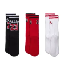 Pack 3 Calcetines Jordan jersey 23 multicolor frontal