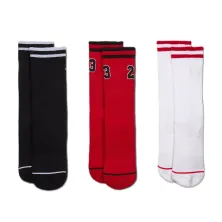 Pack 3 Calcetines Jordan jersey 23 multicolor trasera