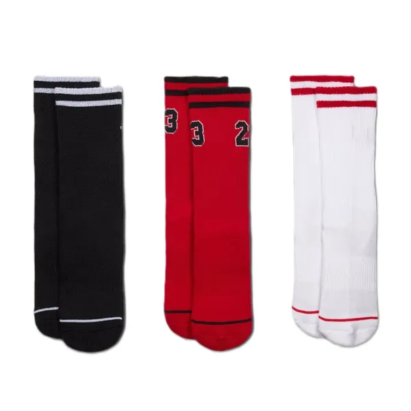 Pack 3 Calcetines Jordan jersey 23 multicolor trasera