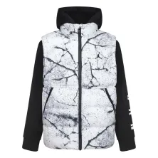 Chaqueta con Capucha Jordan Fer Puffer Junior Cement