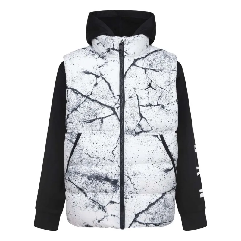 Chaqueta con Capucha Jordan Fer Puffer Junior Cement