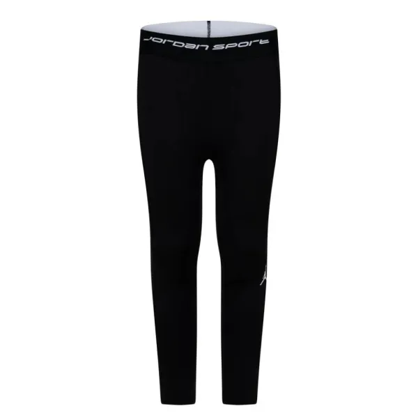 Mallas Jordan Sport Junior negras frontal