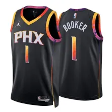 Camiseta Devin Booker Junior Statement Edition Negra