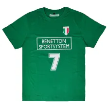 Camiseta manga corta Toni Kukoc Benetton Treviso Verde