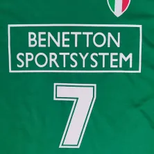 Camiseta manga corta Toni Kukoc Benetton Treviso Verde