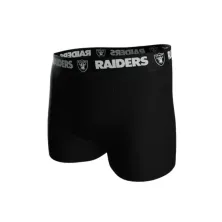 Boxer NFL Raiders negro