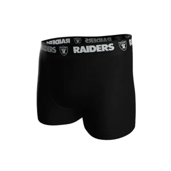 Boxer NFL Raiders negro