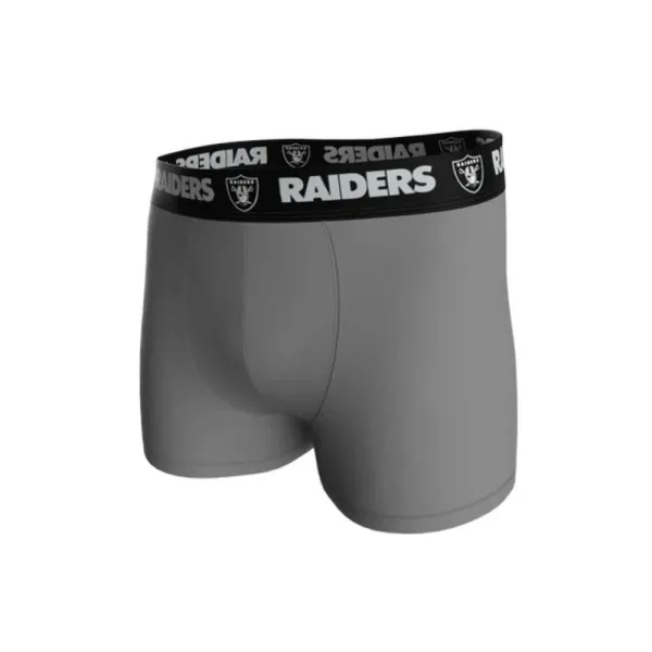 Boxer NFL Raiders gris