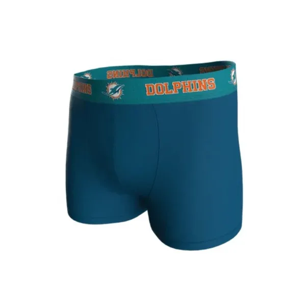 Boxer NFL Dolphins azul