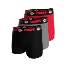 Pack Boxers NFL Chiefs pack de 3