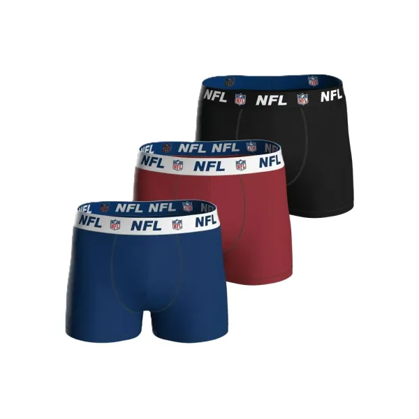 Pack 3 Calzoncillos Boxer NFL Stretch Cotton