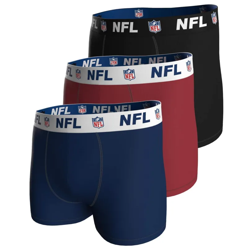 Pack 3 Calzoncillos Boxer NFL